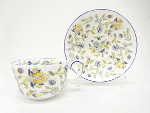 MINTON　ミントン　ハドンホール　ブルー　カップ＆ソーサー